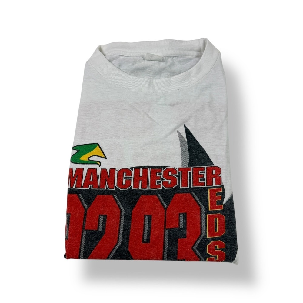 Vintage Manchester United 92-93 Premier‎ League Champions T Shirt Mens XL